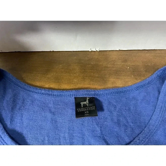 Peruvian Connection Women’s Size XS Long Sleeve T-Shirt Pima Cotton Modal - Picture 3 of 8
